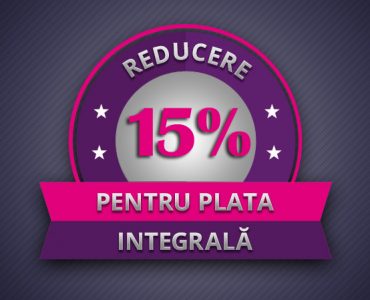 reducere curs pentru plata integrala